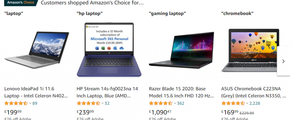 amazon Amazon Category Page