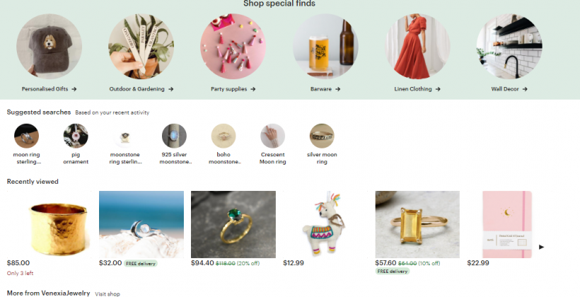 etsy Etsy Website