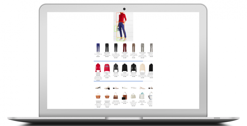 Visual search results Product discovery platform should have visual search