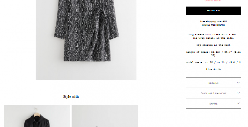 otherstories shop the look widget