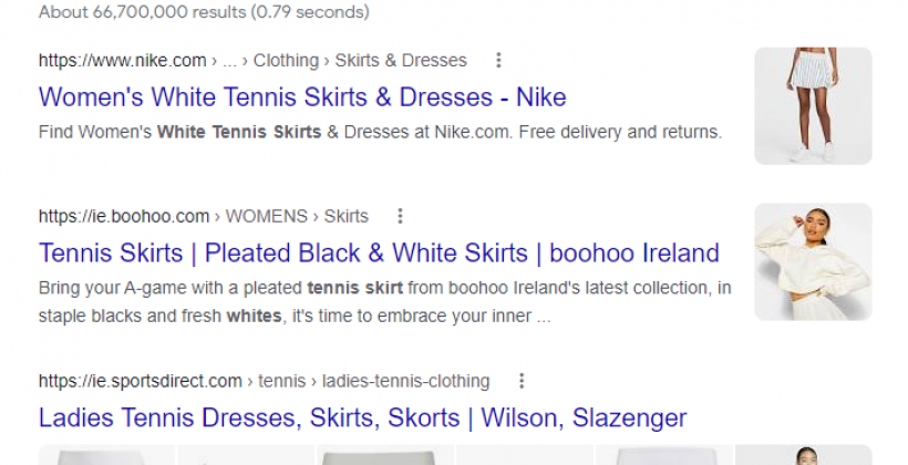 whitetennisskirt tagging products