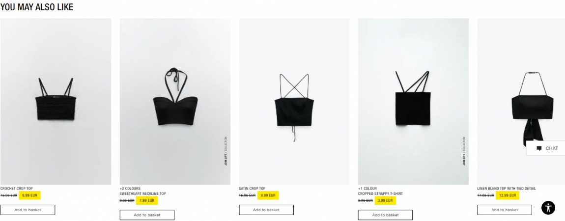 zara Zara Ecommerce Recommendations